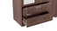 Miller 3 Door Wardrobe (Two-Tone Finish, 2 Drawer Configuration, With Mirror, With Lock) by Urban Ladder - Dimension - 