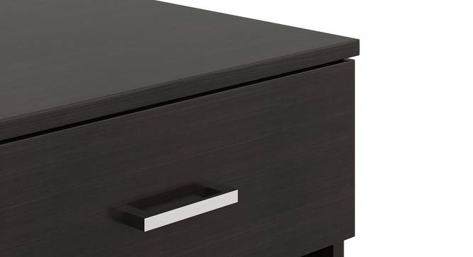 Larissa Bedside Table (Deep Wenge Finish) by Urban Ladder - Cross View - 486809