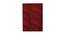 Elisha Maroon fabric 16 x 24 Inches  Anti-skid Doormat Set of 1 (Maroon, 41 x 61 cm  (16" x 24") Size) by Urban Ladder - Cross View Design 1 - 487252