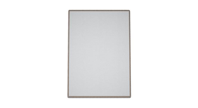 Elisha Maroon fabric 16 x 24 Inches  Anti-skid Doormat Set of 1 (Maroon, 41 x 61 cm  (16" x 24") Size) by Urban Ladder - Front View Design 1 - 487270