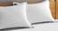 Sean White 210 TC fabric King Size  Bedsheets With  2 Pillow Covers (White, King Size) by Urban Ladder - Front View Design 1 - 487377