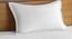 Meryl White 210 TC fabric Single Size  Bedsheets With  1 Pillow Covers (White, Single Size) by Urban Ladder - Front View Design 1 - 487378