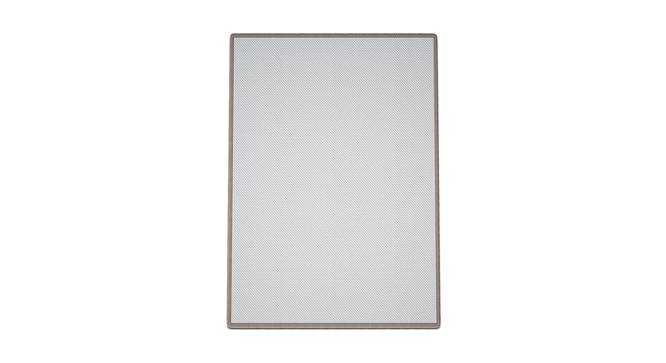 Ellen Grey fabric  20  x 28  Inches  Anti-skid Doormat Set of 1 (Grey, 50 x 70 cm (20" x 28") Size) by Urban Ladder - Front View Design 1 - 487413
