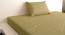 Julianne Beige 210 TC fabric Single Size  Bedsheets With  1 Pillow Covers (Beige, Single Size) by Urban Ladder - Front View Design 1 - 487537