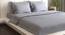 Ashton Grey 400 TC fabric Diwan Set- Set of 6 (Grey) by Urban Ladder - Cross View Design 1 - 487733