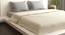 Astor Ivory 400 TC fabric Queen Size Duvet Covers (Ivory, Queen Size) by Urban Ladder - Cross View Design 1 - 487953