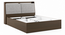 Tyra Storage Bed (King Bed Size, Box Storage Type, Californian Walnut Finish) by Urban Ladder - Image 1 Design 1 - 488105