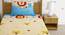 Auckland Multicolor Cartoon Cotton Single Size Bedsheet with 1 Pillow Cover (Single Size, Multicolor) by Urban Ladder - Front View Design 1 - 488185