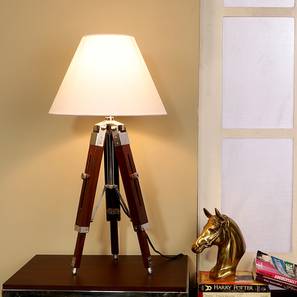 Shealynn White Cotton Shade Table Lamp-image-21