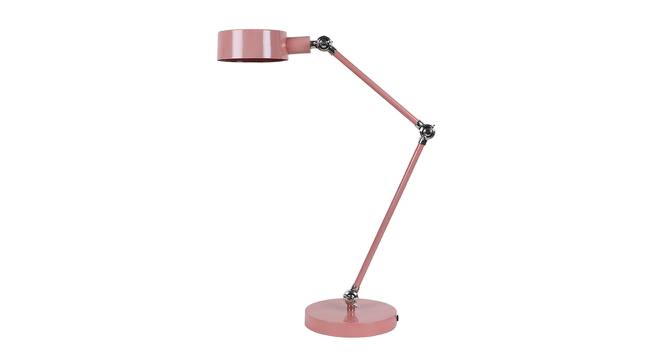 Elven - Pink Matte Pink Iron Tripe Adjustabel Study Lamp (Pink) by Urban Ladder - Front View Design 1 - 488312