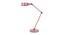 Elven - Pink Matte Pink Iron Tripe Adjustabel Study Lamp (Pink) by Urban Ladder - Front View Design 1 - 488312