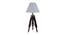 Shealynn White Cotton Shade Table Lamp (Nickle & Walnut Polish) by Urban Ladder - Cross View Design 1 - 488334
