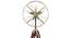 Drago Gold Iron Shade Floor Lamp (Antique Brass) by Urban Ladder - Cross View Design 1 - 488341