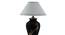 Alfreeda White Cotton Shade Table Lamp (Black & Gold) by Urban Ladder - Design 1 Side View - 488348