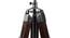 Shealynn White Cotton Shade Table Lamp (Nickle & Walnut Polish) by Urban Ladder - Rear View Design 1 - 488363
