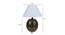 Mystica White Cotton Shade Table Lamp (Brass Antique) by Urban Ladder - Design 1 Dimension - 488368
