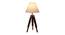 Alwyn White Cotton Shade Table Lamp (Brass Antique) by Urban Ladder - Front View Design 1 - 488413