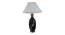 Alfredia White Cotton Shade Table Lamp (Black & Gold) by Urban Ladder - Cross View Design 1 - 488426