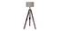 Shaylene Natural Lenin Shade Floor Lamp (Walnut Polish & Brass Antique) by Urban Ladder - Cross View Design 1 - 488435