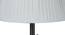 Aubre Off White Cotton & Silk Mix Shade Floor Lamp (Walnut Polish & Brass Antique) by Urban Ladder - Design 1 Side View - 488451
