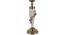 Alf White Cotton Shade Table Lamp (Ivory & Gold) by Urban Ladder - Rear View Design 1 - 488457