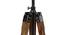 Freeda Natural Lenin Shade Floor Lamp (Teak Wood & Lenin) by Urban Ladder - Rear View Design 1 - 488465