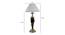 Alvinia White Cotton Shade Table Lamp (Black & Gold) by Urban Ladder - Design 1 Dimension - 488471