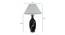 Alfredia White Cotton Shade Table Lamp (Black & Gold) by Urban Ladder - Design 1 Dimension - 488472
