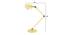 Elven - Yellow Brass Yellow Iron Tripe Adjustabel Study Lamp (Yellow) by Urban Ladder - Design 1 Dimension - 488474
