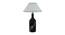 Fredo White Cotton Shade Table Lamp (Black & Gold) by Urban Ladder - Cross View Design 1 - 488536