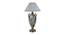 Alvar White Cotton Shade Table Lamp (Brass) by Urban Ladder - Cross View Design 1 - 488539