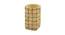 Cressida Beige Oval Polyresin Tumbler (Beige) by Urban Ladder - Front View Design 1 - 488822