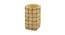 Cressida Beige Oval Polyresin Tumbler (Beige) by Urban Ladder - Front View Design 1 - 488822