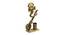 Sabrina Golden solid wood Figurine (Multicolor) by Urban Ladder - Front View Design 1 - 488863