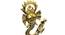 Sabrina Golden solid wood Figurine (Multicolor) by Urban Ladder - Design 1 Close View - 488894