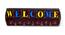 Rohan Multicolour metal 6 Hooks key Holders (Multicolor) by Urban Ladder - Cross View Design 1 - 489056