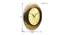 Eugene Golden Wood Round Aanalog Wall Clock (Multicolor) by Urban Ladder - Design 1 Dimension - 489180