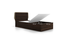 Cavinti Storage Single Bed (Single Bed Size, Dark Walnut Finish, Box Storage Type) by Urban Ladder - Dimension Design 1 - 