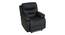 Isla Recliner (Black, One Seater) by Urban Ladder - Front View Design 1 - 491233