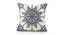 Ronni Multicolor Abstract 16 x 16 inches Velvet Cushion Cover Set of 5 (41 x 41 cm  (16" X 16") Cushion Size, Multicolor) by Urban Ladder - Front View Design 1 - 491402