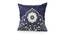 Ronni Multicolor Abstract 16 x 16 inches Velvet Cushion Cover Set of 5 (41 x 41 cm  (16" X 16") Cushion Size, Multicolor) by Urban Ladder - Design 1 Side View - 491421