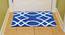 EwinMulticolor Abstract Cotton 24 x 16 inches Anti Skid Doormat (Medium Size, Multicolor) by Urban Ladder - Front View Design 1 - 491653