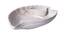 Aziate White Ceramic 8 inch Diameter Platter - Set of 3 (White, Set of 3 Set) by Urban Ladder - Front View Design 1 - 493408