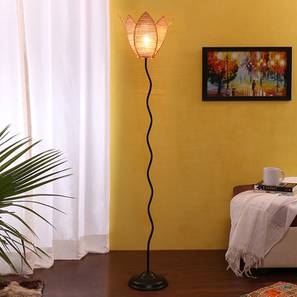 devansh Tinsley Black Bamboo Shade Floor Lamp-picture-31