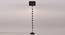 Aerilyn Black Cotton Shade Floor Lamp (Black) by Urban Ladder - Front View Design 1 - 493656