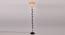 Dabney Black Bamboo Shade Floor Lamp (Beige) by Urban Ladder - Front View Design 1 - 493658