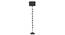 Aerilyn Black Cotton Shade Floor Lamp (Black) by Urban Ladder - Cross View Design 1 - 493677