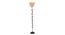 Dabney Black Bamboo Shade Floor Lamp (Beige) by Urban Ladder - Cross View Design 1 - 493679