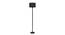 Fox Black Cotton Shade Floor Lamp (Black) by Urban Ladder - Cross View Design 1 - 493686