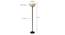 Boone Black Bamboo Shade Floor Lamp (Beige) by Urban Ladder - Design 1 Dimension - 493721